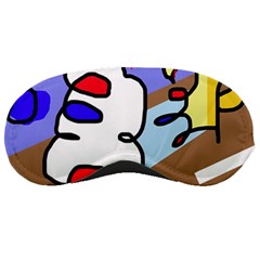 Abstract Comic Sleeping Masks