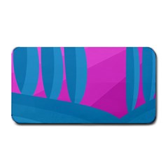 Pink And Blue Landscape Medium Bar Mats