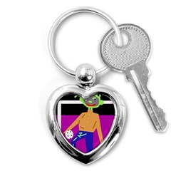 Goalkeeper Key Chains (heart) 