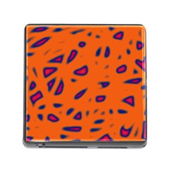 Orange Neon Memory Card Reader (square)