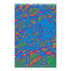 Colorful Neon Chaos Shower Curtain 48  X 72  (small) 