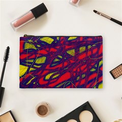 Abstract High Art Cosmetic Bag (medium)  by Valentinaart