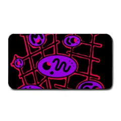 Purple And Red Abstraction Medium Bar Mats