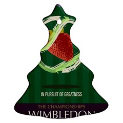 Wimbledon 2016  Christmas Tree Ornament (2 Sides) by AnshK