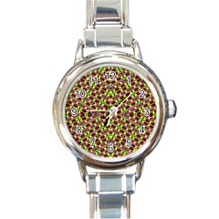 Planet Light Round Italian Charm Watch