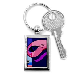 Strange Love Key Chains (rectangle)  by Valentinaart