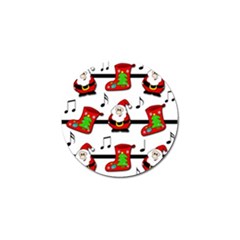 Christmas Song Golf Ball Marker by Valentinaart