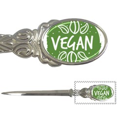 Vegan Label3 Scuro Letter Openers by CitronellaDesign