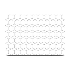  Honeycomb - Diamond Black And White Pattern Plate Mats