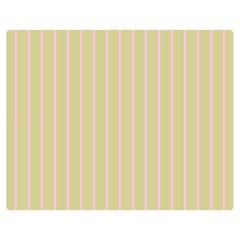 Summer Sand Color Pink Stripes Double Sided Flano Blanket (medium) 