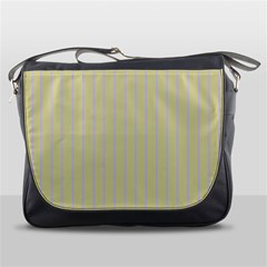 Summer Sand Color Lilac Stripes Messenger Bags