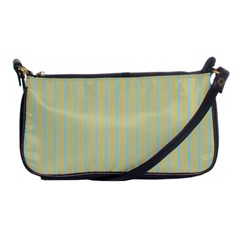 Summer Sand Color Blue Stripes Pattern Shoulder Clutch Bags