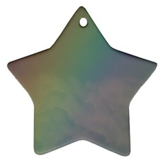 Between The Rainbow Star Ornament (two Sides) 