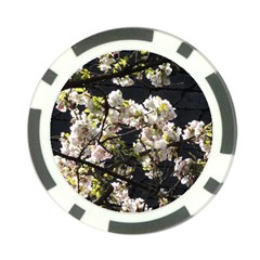 Japanese Cherry Blossom Poker Chip Card Guards (10 Pack) 