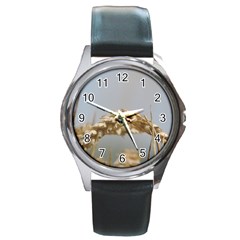 Cornfield Round Metal Watch