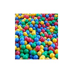 Funny Colorful Red Yellow Green Blue Kids Play Balls Shower Curtain 48  X 72  (small) 