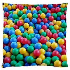 Funny Colorful Red Yellow Green Blue Kids Play Balls Standard Flano Cushion Case (one Side)