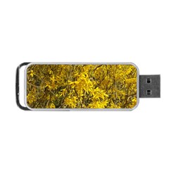 Nature, Yellow Orange Tree Photography Portable Usb Flash (one Side)