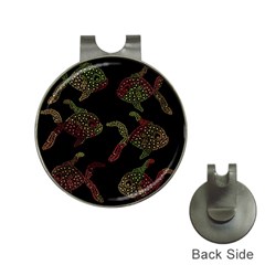 Decorative Fish Pattern Hat Clips With Golf Markers