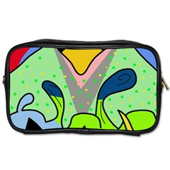 Colorful Landscape Toiletries Bags