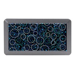 Blue Abstract Decor Memory Card Reader (mini)