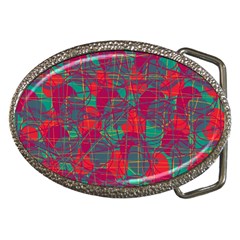 Decorative Abstract Art Belt Buckles