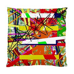 Colorful Abstraction By Moma Standard Cushion Case (one Side)