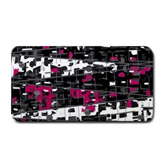 Magenta, White And Gray Decor Medium Bar Mats