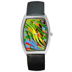 Jungle Barrel Style Metal Watch