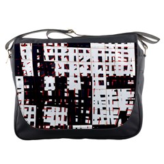 Abstract City Landscape Messenger Bags