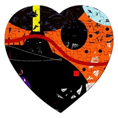 Orange Dream Jigsaw Puzzle (heart)