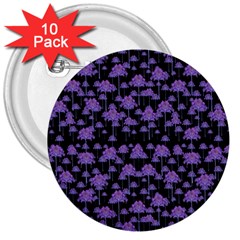 Palm Trees Motif Pattern 3  Buttons (10 Pack)  by dflcprints