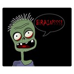 Halloween zombie Double Sided Flano Blanket (Small)  50 x40  Blanket Front