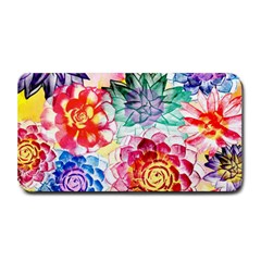 Colorful Succulents Medium Bar Mats