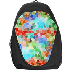 Colorful Mosaic  Backpack Bag by designworld65