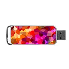 Geometric Fall Pattern Portable Usb Flash (two Sides) by DanaeStudio