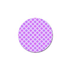 Pastel Pink Mod Circles Golf Ball Marker (4 Pack)