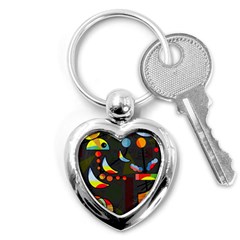 Happy Day 2 Key Chains (heart)  by Valentinaart