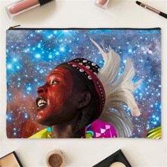 African Star Dreamer Cosmetic Bag (xxxl)  by icarusismartdesigns