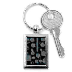 Come Down - Blue Key Chains (rectangle) 