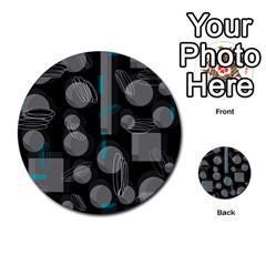 Come Down - Blue Multi-purpose Cards (round) 