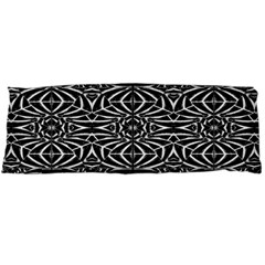 Black And White Tribal Pattern Body Pillow Case (dakimakura)