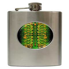 Magical Forest Of Freedom And Hope Hip Flask (6 Oz)