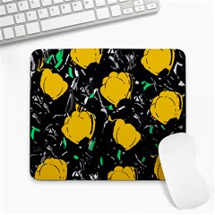 Yellow Roses 2 Large Mousepads