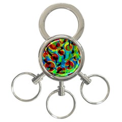 Colorful Smoothie  3-ring Key Chains by Valentinaart