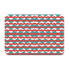 Geometric Waves Plate Mats