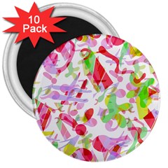 Summer 3  Magnets (10 Pack) 