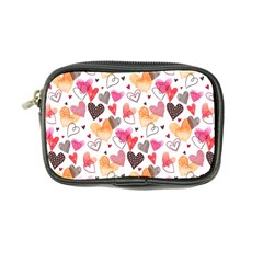 Colorful Cute Hearts Pattern Coin Purse by TastefulDesigns