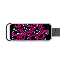 Pink Fantasy Portable Usb Flash (two Sides)