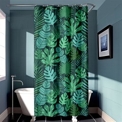 Tropical Plantation Pattern2 Shower Curtain 36  X 72  (stall) 